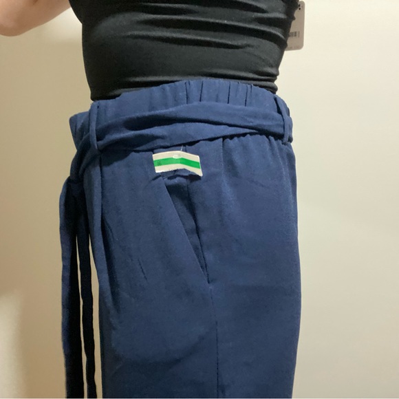 Halogen navy blue culotte - Picture 6 of 7